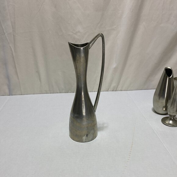 Pewter Lot of 5 Items All Made in Holland Daalderop Metewa Royal Holland - Picture 3 of 14